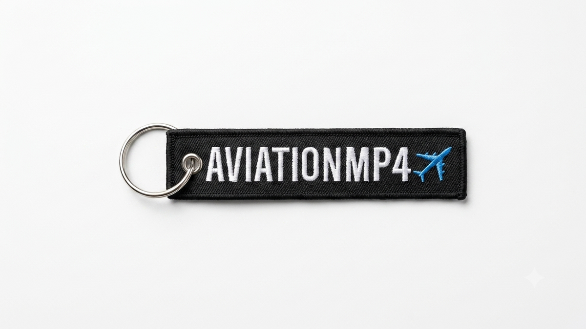 AviationMP4 Key Chain