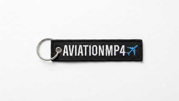 AviationMP4 Key Chain